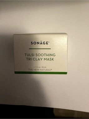 Sonage Tulsi Soothing Tri Clay Mask - NEW